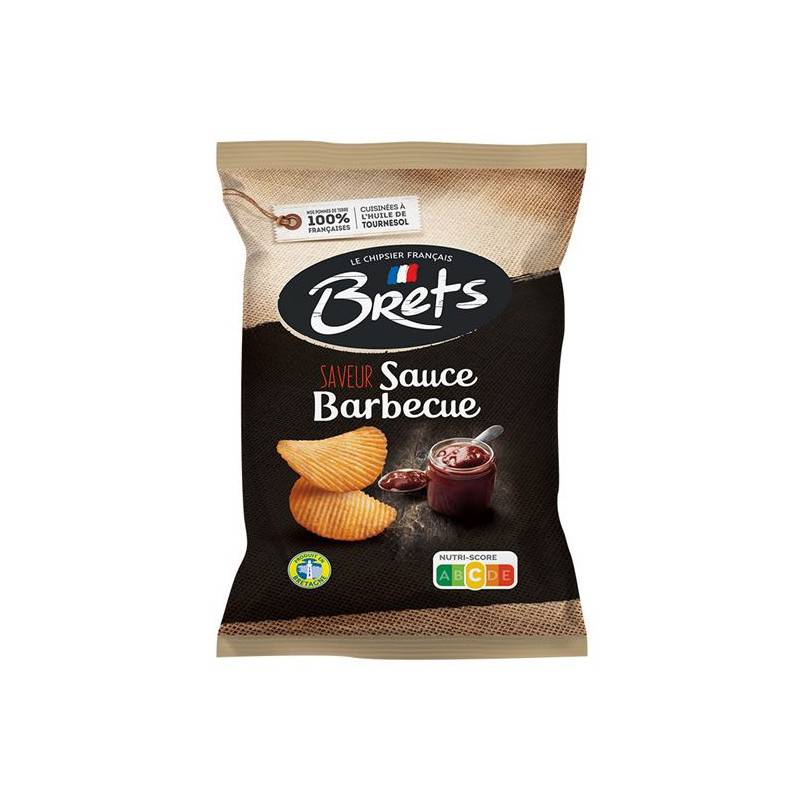 10 Chips Bret's Barbecue 125g | Milleproduits.com : bonbons, chocolats, snacks en ligne à prix grossiste