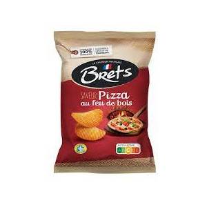 10 Chips Bret's Pizza 125g | Milleproduits.com : bonbons, chocolats, snacks en ligne à prix grossiste
