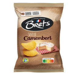 10 Chips Bret's Camembert 125g | Milleproduits.com : bonbons, chocolats, snacks en ligne à prix grossiste