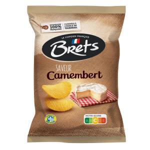 10 Chips Bret's Camembert 125g | Milleproduits.com : bonbons, chocolats, snacks en ligne à prix grossiste