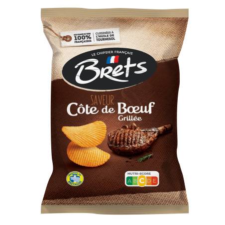 10 Chips Bret's Côte de Boeuf 125g | Milleproduits.com : bonbons, chocolats, snacks en ligne à prix grossiste 10 Chips Bret's Côte de Boeuf 125g | Milleproduits.com : bonbons, chocolats, snacks en ligne à prix grossiste