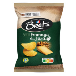 10 Chips Bret's Fromage du Jura 125g | Milleproduits.com : bonbons, chocolats, snacks en ligne à prix grossiste