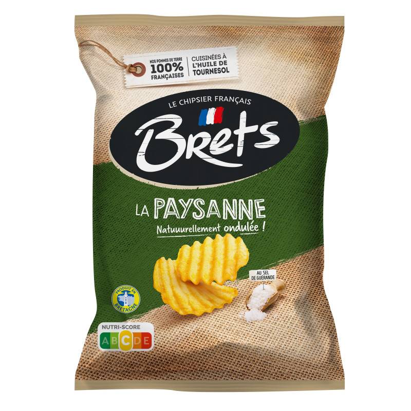 10 Chips Bret's Nature Paysanne 125g | Milleproduits.com : bonbons, chocolats, snacks en ligne à prix grossiste