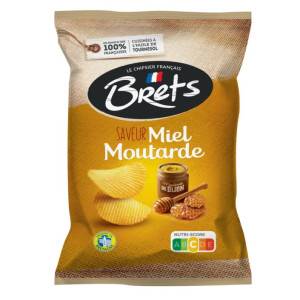 10 Chips Bret's Miel Moutarde 125g | Milleproduits.com : bonbons, chocolats, snacks en ligne à prix grossiste