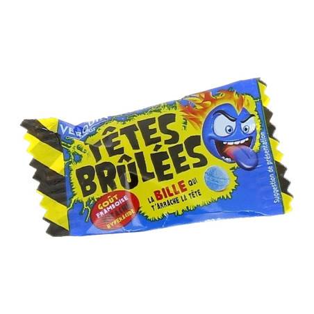 300 Bonbons Têtes Brûlées Framboise | Milleproduits.com : bonbons, snacks, chocolats à prix grossiste !
