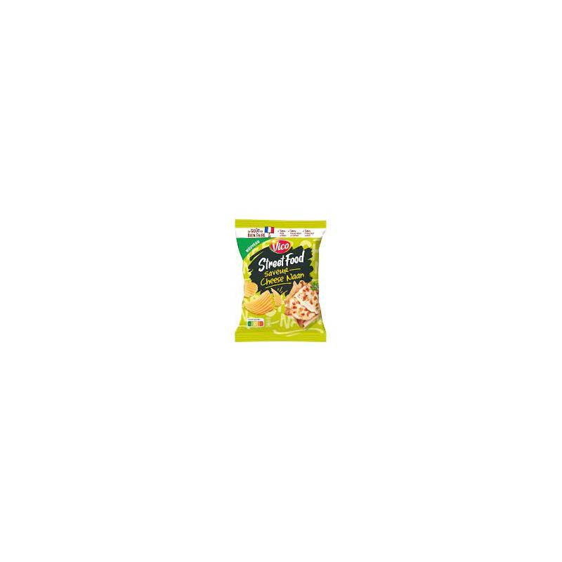 10 Chips Street Food Vico Cheese Naan 120g | Milleproduits.com : bonbons, chocolats, snacks en ligne à prix grossiste