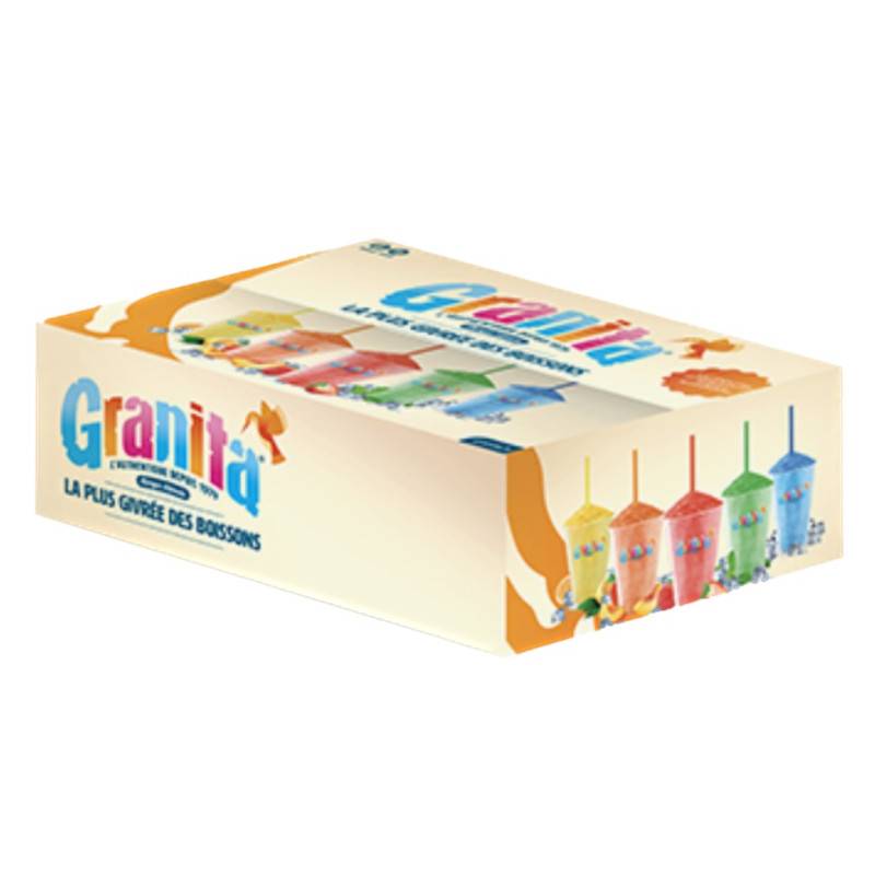 10 kg Poudre Granita 35 ou 25 cl | Milleproduits.com : bonbons, chocolats, snacks en ligne à prix grossiste