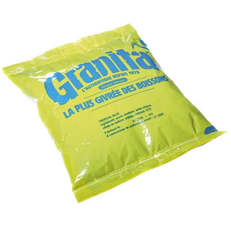 10 kg Poudre Granita Energy 35 ou 25 cl | Milleproduits.com : bonbons, chocolats, snacks en ligne à prix grossiste