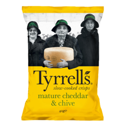18 Tyrrells Cheddar...