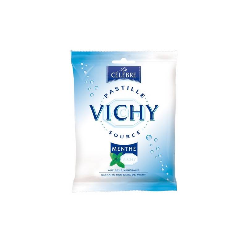 24 Sachets Krema Pastille Vichy 125g | Milleproduits.com : bonbons, chocolats, snacks en ligne à prix grossiste