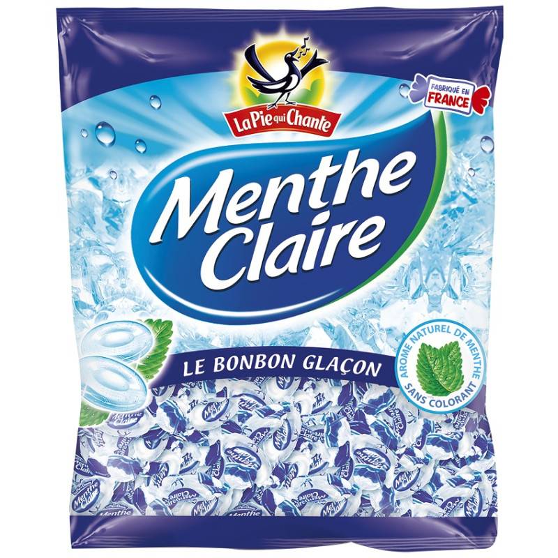 12 Sachets Krema Menthe Claire 180g | Milleproduits.com : bonbons, chocolats, snacks en ligne à prix grossiste