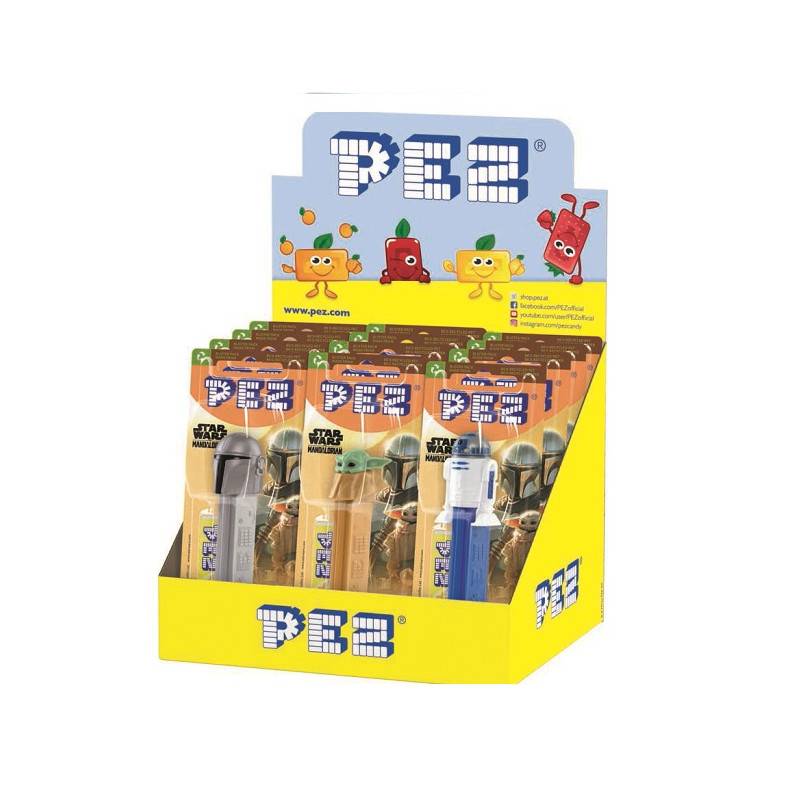 12 Distributeurs PEZ Star Wars | Mileproduits.com : vos bonbons et chocolats préférés en ligne à prix grossiste
