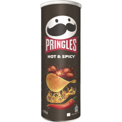 19 Pringles Hot & Spicy 175g | Milleproduits.com : vos bonbons et chocolats préférés à prix grossiste