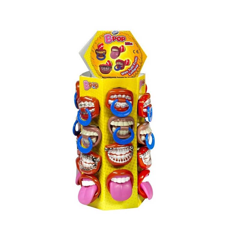 Sucettes B Pop | Milleproduits.com : bonbons, snacks, chocolats en ligne à prix grossiste