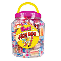 Bonbons Trolli Hot Dog | Milleproduits.com : bonbons, chocolats, snacks en ligne à prix grossiste