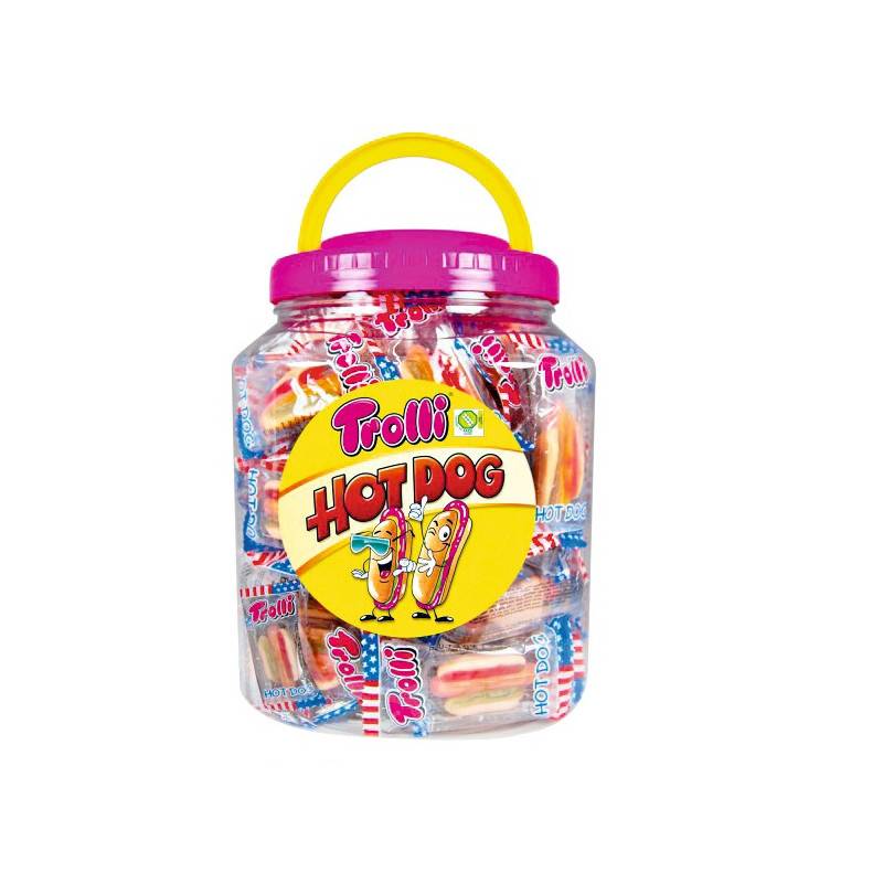 Bonbons Trolli Hot Dog | Milleproduits.com : bonbons, chocolats, snacks en ligne à prix grossiste