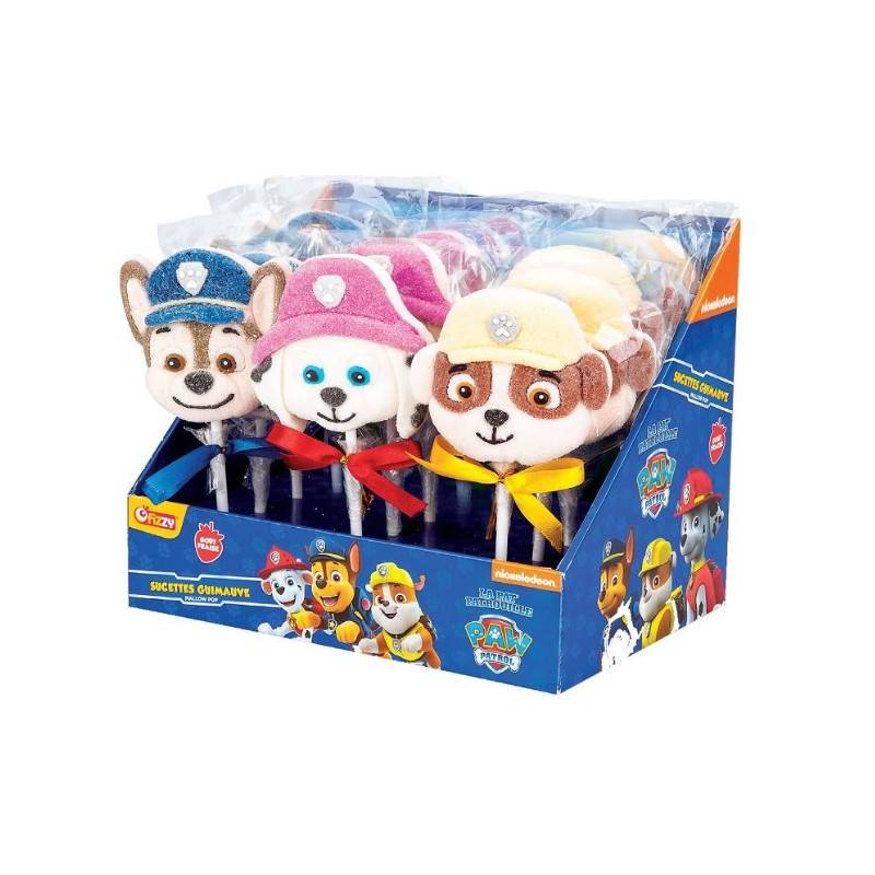 19-sucettes-pat-patrouille-mallow-pop-fizzy | Milleproduits.com : bonbons, chocolats, snacks à prix grossiste