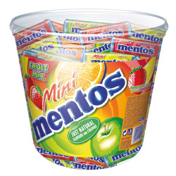 120 Mini Mentos Fruit | Milleproduits.com : bonbons, chocolats, snacks en ligne à prix grossiste