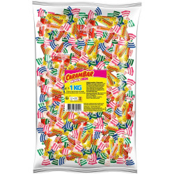 1Kg Mini Carambar Mix | Milleproduits.com : bonbons, chocolats, snacks à prix grossiste