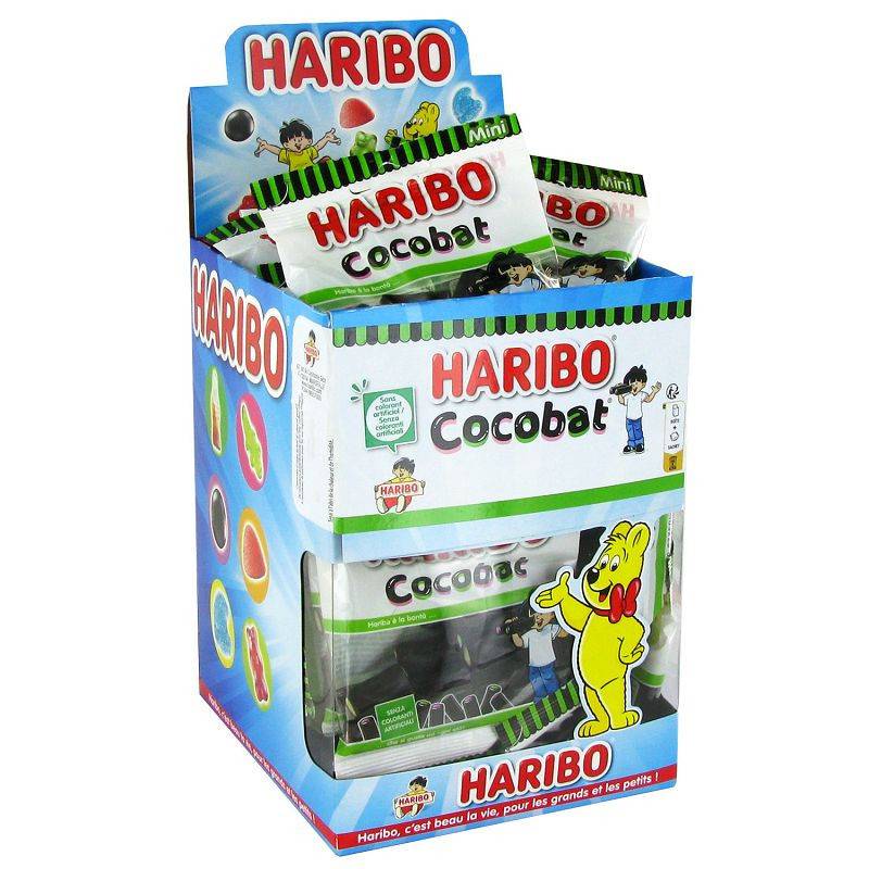 30 Mini Sachets Haribo Cocobat 40G | Milleproduits.com : vos bonbons et chocolats préférés à prix grossiste