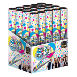20 Canons à Confetti Joy Mix Pastel | Milleproduits.com : bonbons, chocolats, snacks en ligne à prix grossiste