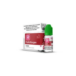 E-liquide Fruits Rouges So Good 3x10ml | Milleproduits.com : grossiste de l'impulsion en ligne.