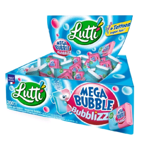 200 Lutti Méga Bubble Bubblizz | Milleproduits.com : vos bonbons et chocolats préférés en ligne à prix grossiste