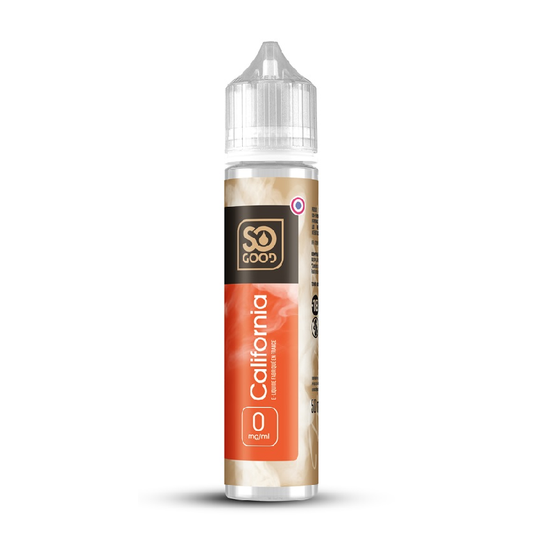 E-liquide California So Good 50ml | Milleproduits.com : grossiste de l'impulsion en ligne.