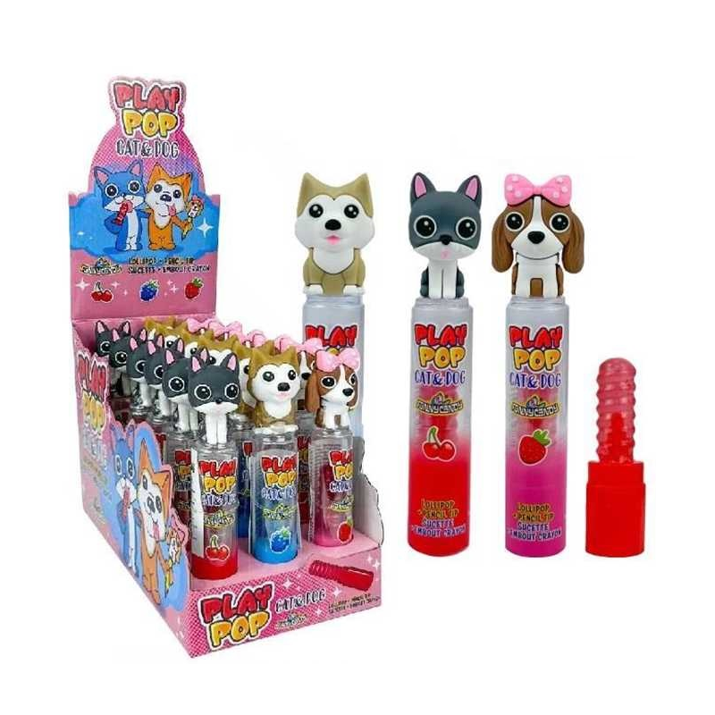 18 Playpop Cat and Dog | Milleproduits.com : bonbons, chocolats, snacks en ligne à prix grossiste