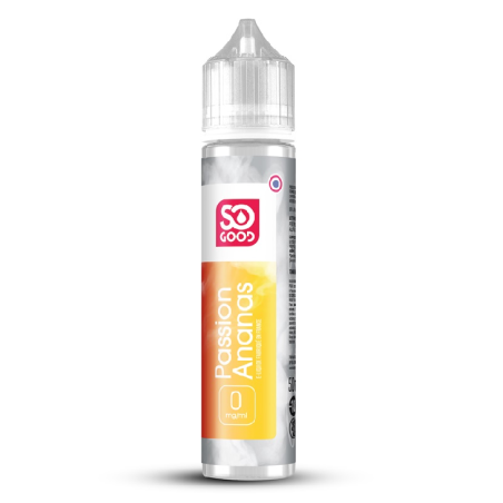 E-liquide 0mg Ananas Passion So Good 50ml | Milleproduits.com : grossiste de l'impulsion en ligne. E-liquide 0mg Ananas Passion So Good 50ml | Milleproduits.com : grossiste de l'impulsion en ligne.