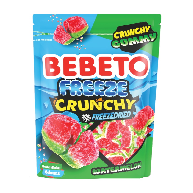 12 Bebeto Freeze Dried Watermelon 35g | Milleproduits.com : bonbons, chocolats, snacks à prix grossiste 12 Bebeto Freeze Dried Watermelon 35g | Milleproduits.com : bonbons, chocolats, snacks à prix grossiste