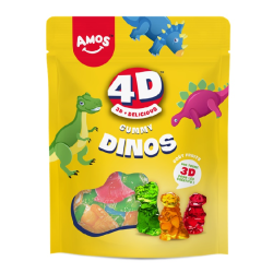 12 Bonbons Amos Dinos 140g