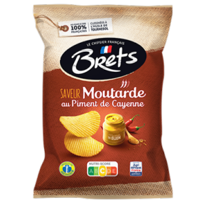 10 Chips Bret's Cayenne Moutarde125g | Milleproduits.com : bonbons, chocolats, snacks en ligne à prix grossiste