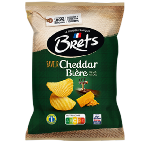 10 Chips Bret's Cheddar Bière 125g | Milleproduits.com : bonbons, chocolats, snacks en ligne à prix grossiste
