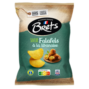10 Chips Bret's Falafels 125g | Milleproduits.com : bonbons, chocolats, snacks en ligne à prix grossiste
