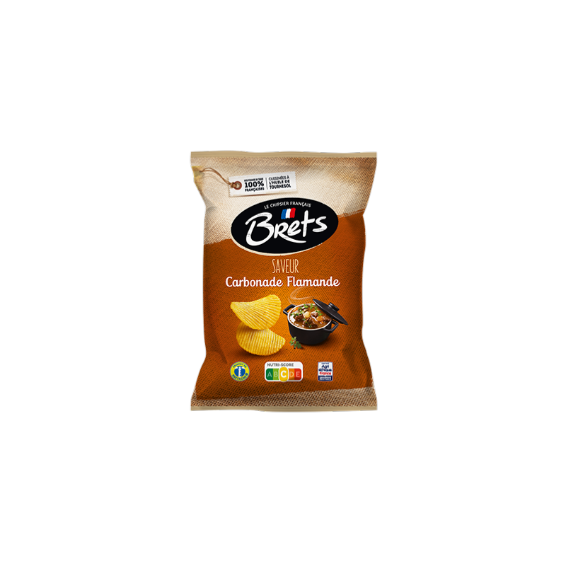 10 Chips Bret's Flamande 125g | Milleproduits.com : bonbons, chocolats, snacks en ligne à prix grossiste