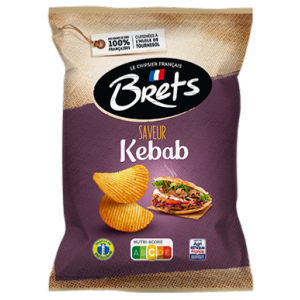 10 Chips Bret's Kebab 125g | Milleproduits.com : bonbons, chocolats, snacks en ligne à prix grossiste