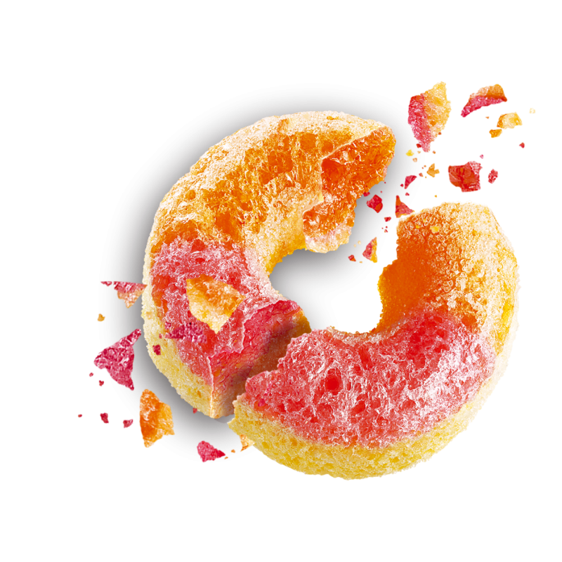 12 Bebeto Freeze Dried Peach Rings 35g | Milleproduits.com : bonbons, chocolats, snacks à prix grossiste 12 Bebeto Freeze Dried Peach Rings 35g | Milleproduits.com : bonbons, chocolats, snacks à prix grossiste