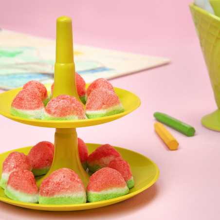 12 Bebeto Freeze Dried Watermelon 35g | Milleproduits.com : bonbons, chocolats, snacks à prix grossiste