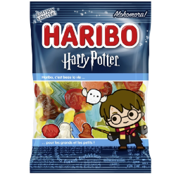 30 Sachets Bonbons Haribo Harry Potter 100g | Milleproduits.com : bonbons, chocolats, snacks en ligne à prix grossiste