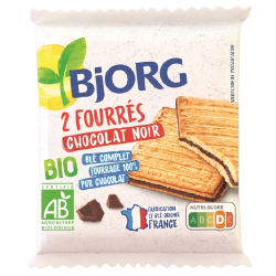 20 Bjorg Fourrés Chocolat Noir | Milleproduits.com : bonbons, chocolats, snacks en ligne à prix grossiste