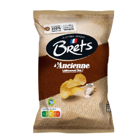 14 Chips Bret's Nature Pocket 45g | Milleproduits.com : bonbons, chocolats, snacks en ligne à prix grossiste