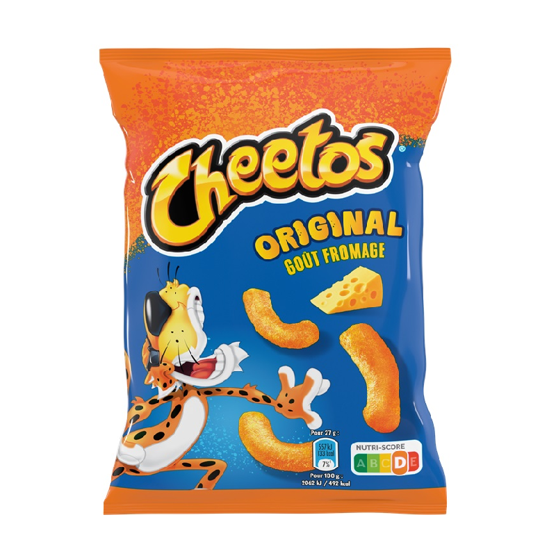 15 Cheetos Fromage 80g | Milleproduits.com : bonbons, chocolats, snacks en ligne à prix grossiste