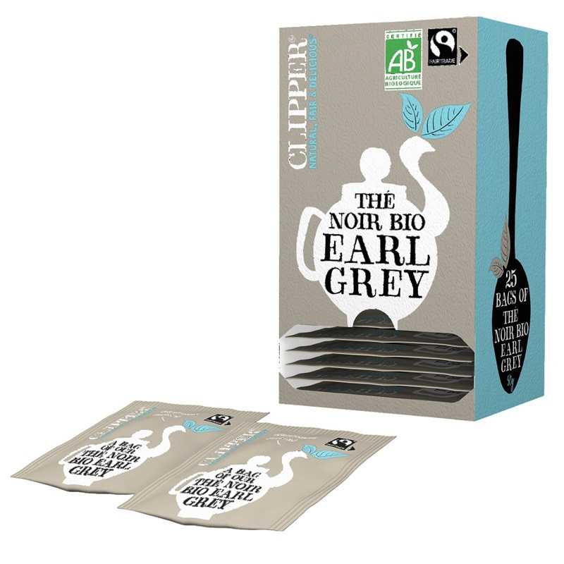 6 Clipper Thé Earl Grey 50g | Milleproduits.com : bonbons, chocolats, snacks en ligne à prix grossiste