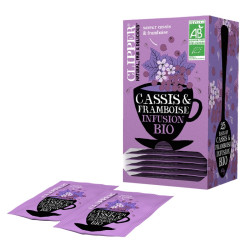 6 Boîtes Infusion Cassis Framboise Clipper | Milleproduits.com : bonbons, chocolats, snacks en ligne à prix grossiste