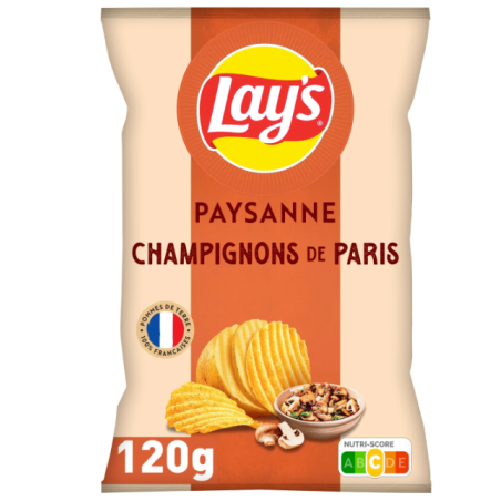 24 Chips Lay's Champignons de Paris 120g | Milleproduits.com : bonbons, chocolats, snacks en ligne à prix grossiste 24 Chips Lay's Champignons de Paris 120g | Milleproduits.com : bonbons, chocolats, snacks en ligne à prix grossiste