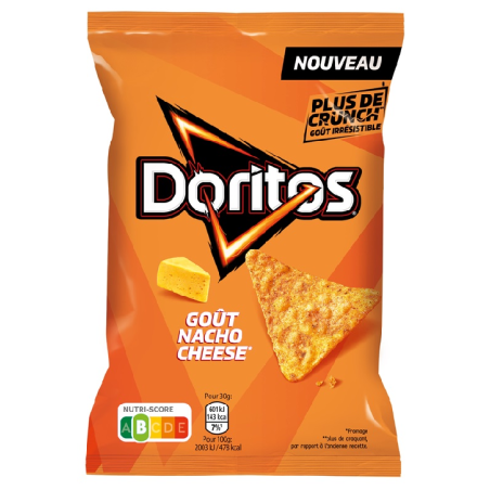 10 Doritos Nacho Cheese 160g | Milleproduits.com : bonbons, chocolats, snacks en ligne à prix grossiste 10 Doritos Nacho Cheese 160g | Milleproduits.com : bonbons, chocolats, snacks en ligne à prix grossiste