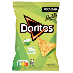 10 Doritos Sour Cream 160g | Milleproduits.com : bonbons, chocolats, snacks en ligne à prix grossiste