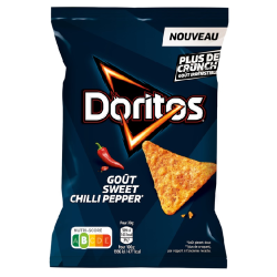 10 Doritos Sweet Chili 160g | Milleproduits.com : bonbons, chocolats, snacks en ligne à prix grossiste