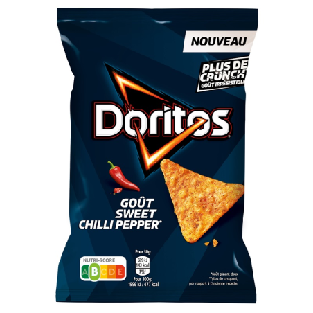 10 Doritos Sweet Chili 160g | Milleproduits.com : bonbons, chocolats, snacks en ligne à prix grossiste 10 Doritos Sweet Chili 160g | Milleproduits.com : bonbons, chocolats, snacks en ligne à prix grossiste
